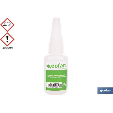 Detergente per adesivi cianoacrilici 20 g (1/4)
