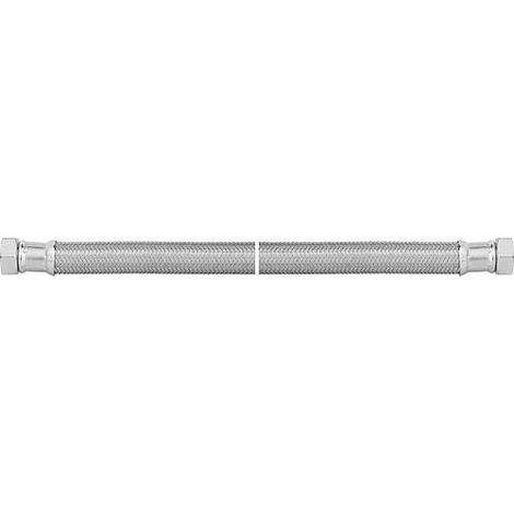 Flexible tressé KTW-A inox L 300 mm 1" femxfem