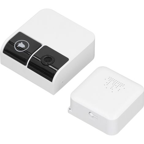 Sonnette vidéo intelligente sans fil WiFi avec surveillance à distance par téléphone et caméra de sécurité pour la maison (1/5)