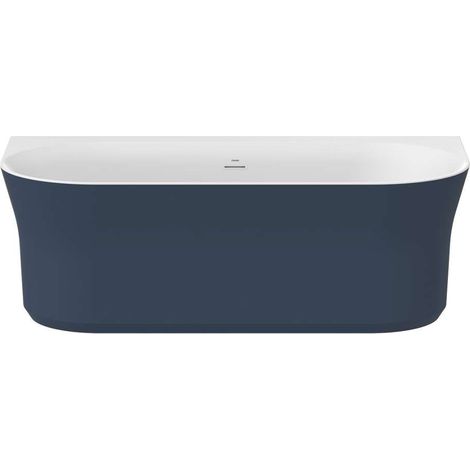 Ravak Ypsilon - Badewanne 178x86 cm, Deepsea Blue/weiß XC00100070 (1/4)