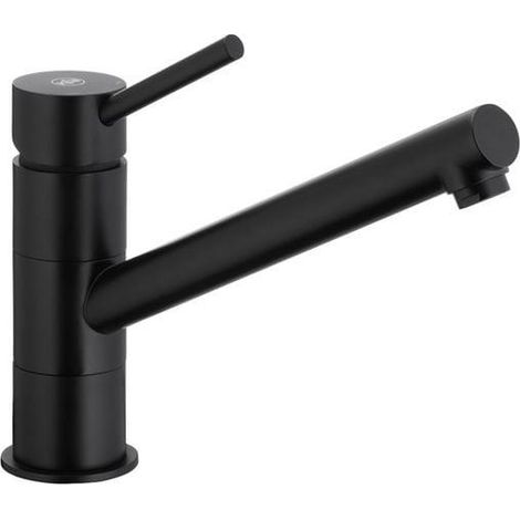 Kfa Andra batteria da cucina nero opaco design elegante