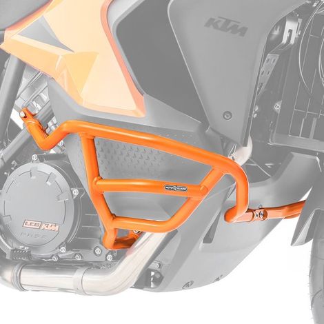 Parafango per KTM 1290 Super Adventure R / S 21-24 protezione motore X21 arancione (1/4)