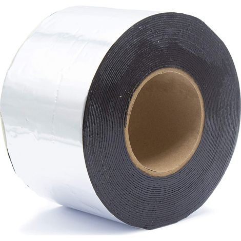 nastro butilico tecnico multiuso per edilizia, serramenti, camper, tubazioni, condotti e sigillature esterne — rotolo 5 m - Packaging: 50mm x 5M