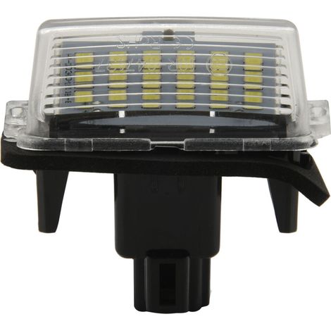 Set di 2 luci LED da esterno per targa auto (parcheggio).