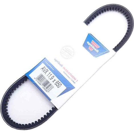 Courroie trapézoïdale Optibelt Marathon 1  AVX11.9X650 La