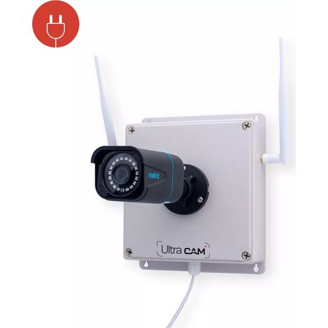 Contrôleur 4G IP65 + Caméra 4K / Détection intelligente / Vision nocturne 30m / IP66 + Carte SD (UltraCAM) (1/5)