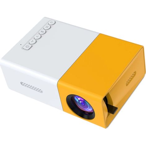 1 Projecteur LED, écran 24-60 pouces, portable, Bluetooth 5.4, HDMI USB Type-C, intérieur extérieur (1/5)