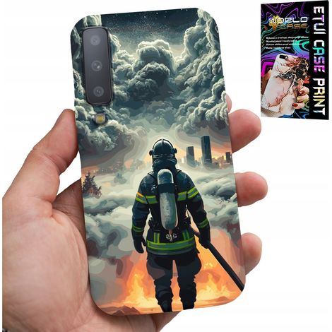 Fall für Samsung A7 2018 - Feuerwehr-Feuerwehr-Wohnraum-Fall (1/5)