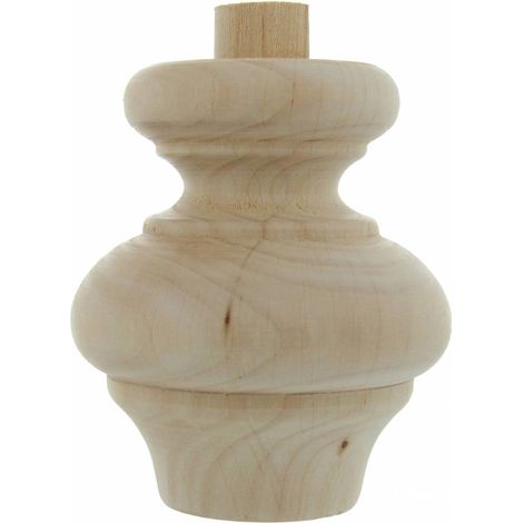 PIEDE IN LEGNO ONTANO 53012 88X100 MM Q.TA 8