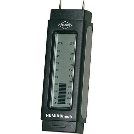 Appareil de mesure d'humidite pour humidite de construction et de bois Clip, piles et pochette inclus (1/2)