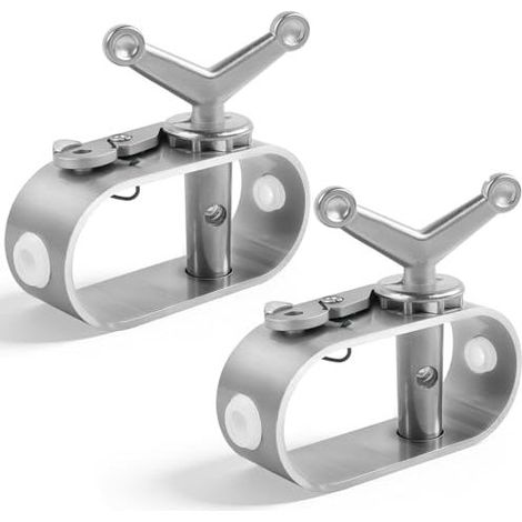Wäscheleinenspanner für den Außenbereich, 2 Stück, Seilspanner aus Aluminiumlegierung, Drahtgeflechtspanner, Poolabdeckung (nicht im Lieferumfang enthalten), für Abdeckungen, Markisen, Poolplanen A - (1/5)