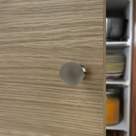 Ouvre&Déco – Bouton de meuble GLOBO, translucide minimaliste esthétique intemporelle Ø27 (1/5)