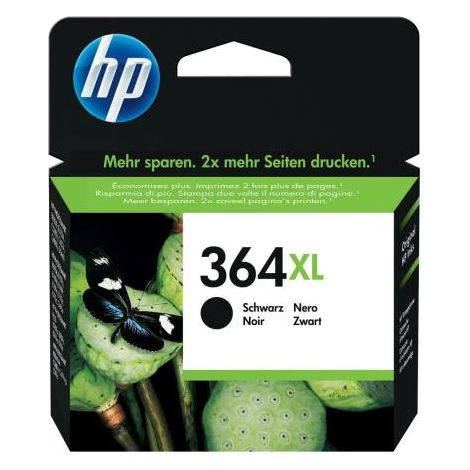 HP 364XL CN684EE ABE High Yield Black Original Ink Cartridge Cartuccia d'Inchiostro 1 pz Resa Elevata XL (1/5)