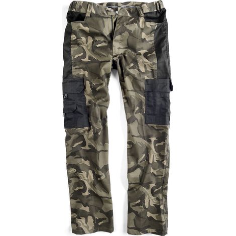 PANTALONE PHANTOM Col. Camouflage mimetico Mis. XL
