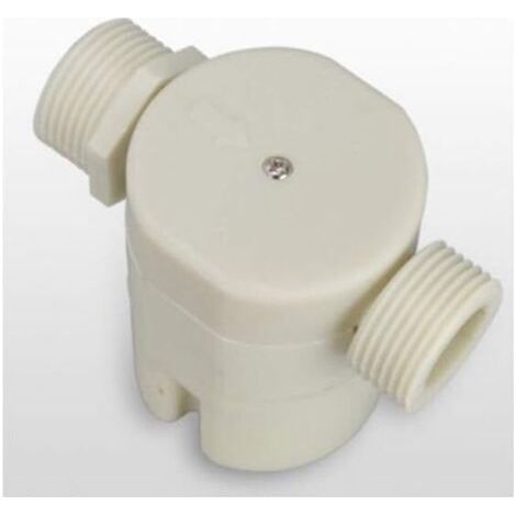 Vanne de régulation automatique du niveau d'eau à flotteur intégrée/interne, entrée latérale 1", pour réservoirs de piscine solaires (1/4)