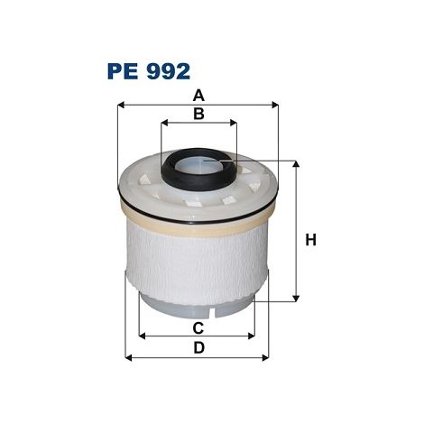 Kraftstofffilter PE992 Filtron