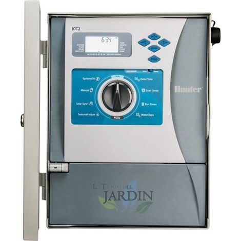 ICC2 Hunter Metall-Bewässerungsprogrammierer, Basis 8 Stationen, bis zu 54 Stationen