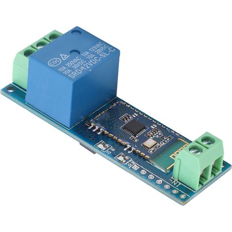 Module Relais Bluetooth 12V pour Téléphone Android, Interrupteur Commande à Distance Intelligente, Composant DIY (1/5)