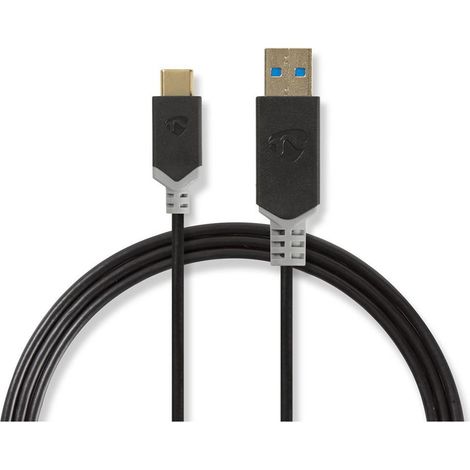 nedis CCBW61600AT10 cable USB multicolor 1 metro