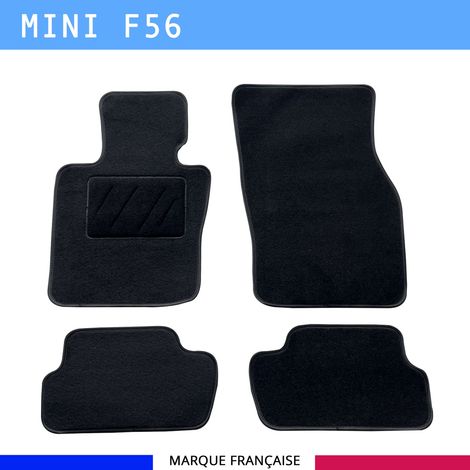 Tapis de sol voiture - Sur mesure pour  Mini COOPER / ONE / ELECTRIC / MINI F56, F66 et J01 dès 12/2013 - Antidérapant - Scratch (1/4)