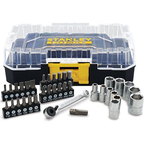 Confezione Stakbox S - 1/4’’ - set di 37 pezzi - FatMax - STANLEY - FMMT19101-0