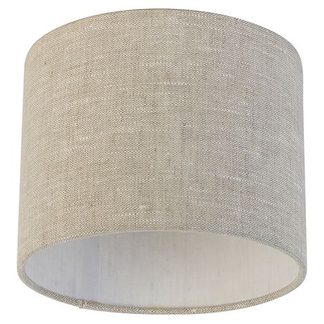 Fabric Lampshade Light Grey Round 18/18/14