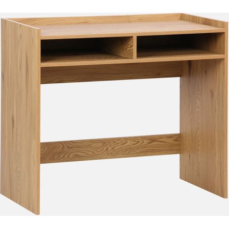 Scrivania decorazione legno 2 cassetti di stoccaggio
