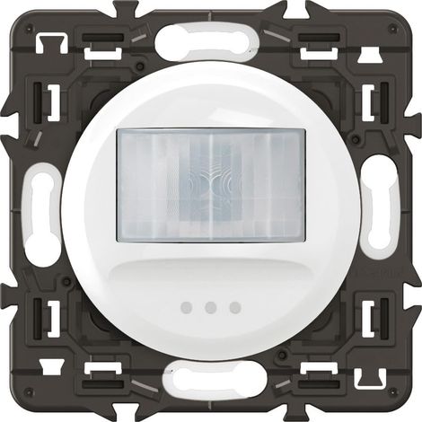 Interrupteur Automatique 2 Fils, Détection Infrarouge 170° Portée 8m, Installation Sans Neutre, Compatible Toutes Lampes, Finition Blanche (1/2)