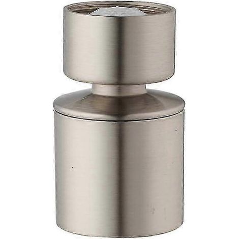 Aérateur de douchette 2 en 1 pour robinet, économe en eau, avec filetage femelle 27UNS, idéal pour le remplacement de pièces de robinetterie - 55/64 pouces (1/4)
