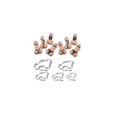 Set mit 10 Ausstechformen, Little Brother-Crezuo Kekswagen