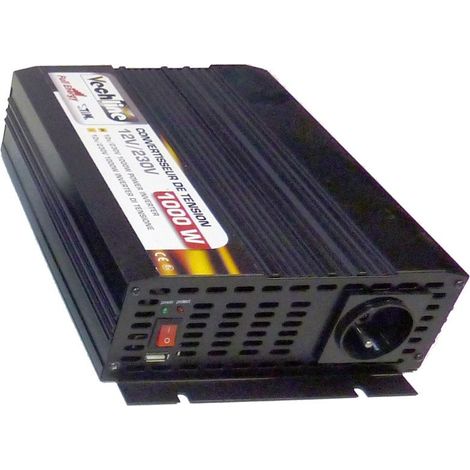 Convertisseur de Tension 1000W 12V vers 230V avec Signal Quasi-Sinusoïdal