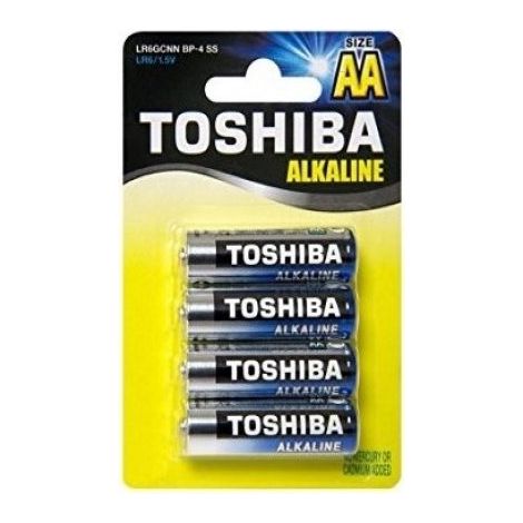 Batterie Alcaline Stilo Lr6 Aa Conf.4 Pz (Tos6)