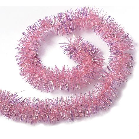 Guirlande de 20 m de guirlande scintillante, douce et brillante, idéale pour les mariages, les anniversaires et les fêtes. Décorations à suspendre au plafond pour sapin de Noël, couleurs arc-en-ciel, (1/5)
