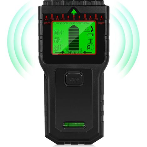 Rosvola Détecteur Mural, Scanner 7 en 1, Detecteur Cable Electrique, Écran LCD, Pointage De Marques, Avertissement Sonore, pour La Détection De Métaux, Vis, Goujons, Fils De Fer (1/5)