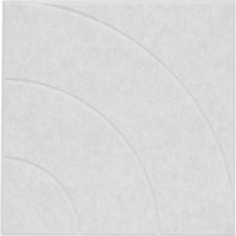 Set di 4 pannelli decorativi in feltro grigio 30x30cm - Atmosphera créateur d'intérieur