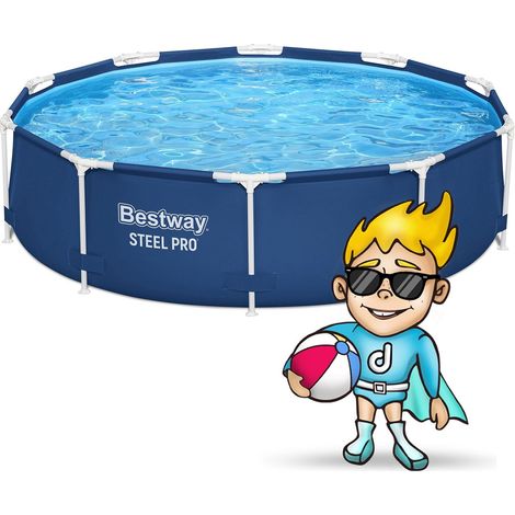 Piscina de jardín con estructura 305 x 76 cm 8 en 1 Bestway 56679