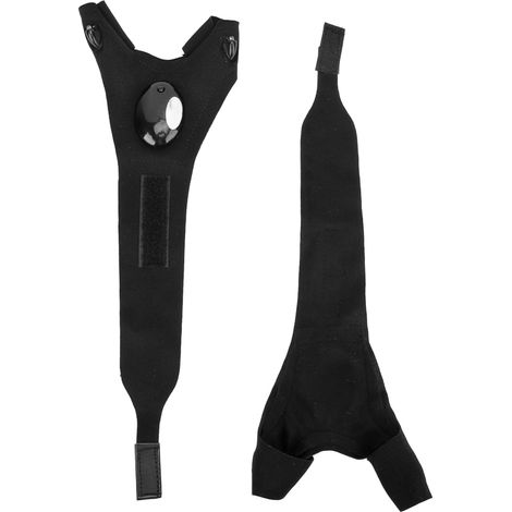 Gants lumineux LED 1 paire, piles incluses, demi-doigts sans fil, lampe frontale mains libres pour pêche randonnée camping noir (1/5)
