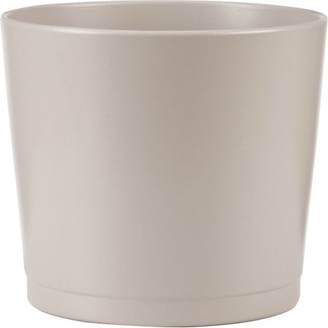 Scheurich Übertopf Serie 883 Ø 22 x 19,7 cm taupe Keramiktöpfe