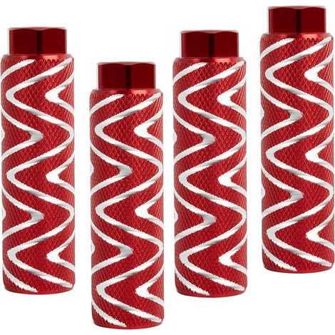 Lot de 2 Chevilles pour vélo, Alliage d'aluminium, Anti-glissement, 10 mm, 26 Dents, Pour et VTT (1/5)