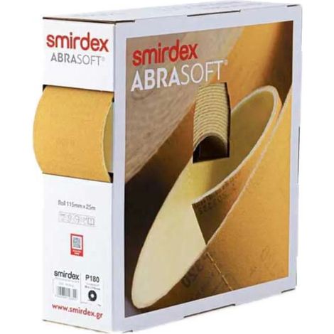 SMIRDEX 135SP ROLL EN ESPONJA PRECORTADA 115X25 P320