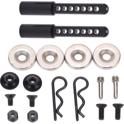 Colonne de carrosserie magnétique puissante en alliage métallique pour véhicules radiocommandés AXIAL SCX10 90046 90047, pièces 1/10, 56mm (1/5)