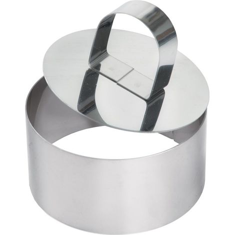 Anillo de acero para formar alimentos