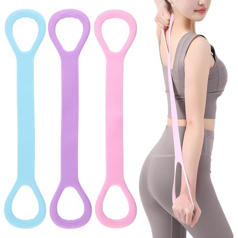 Resistance Bands, 3 Pieces, Shape of 8 (1/5)