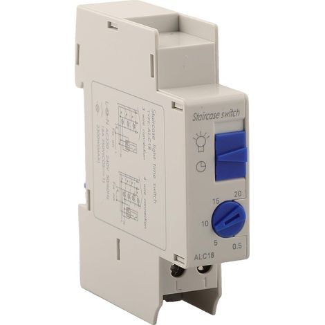 Minuterie automatique pour cages d'escalier 220 V CA 16 A, relais (1/5)