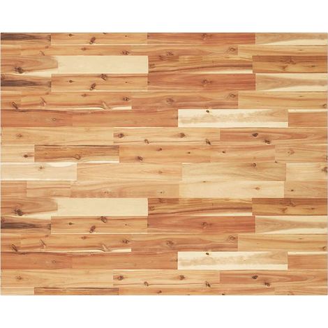 Desk Top Oil Finished 100x80x2 cm Solid Wood Acacia vidaXL