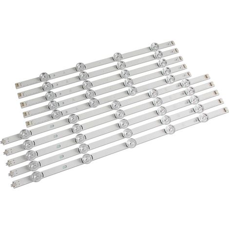 LED-Hintergrundbeleuchtungsstreifen, Länge 1025 mm, Spannung 6V, 9 LED-Perlen, kompatibel mit 49LB620V, 49LB552 (1/5)