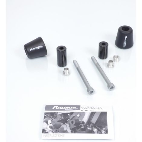 Tampon pare carter protection Radikal pour moto Yamaha 900 MT-09 (1/2)