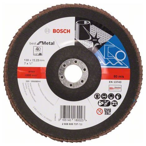 Plato pulidor X571 Best for Metal Ø 180 mm  BOSCH 2608606737 (1/4)