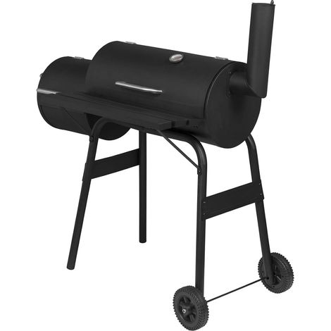 WOLTU Griglia a Carbone Barbecue BBQ Carbonella Grill Carrello con Ruote Portatile (1/5)