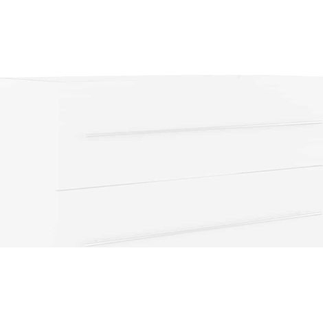 Maison Exclusive - Waschbeckenunterschrank Weiß 80x38,5x48 cm Hol (1/5)